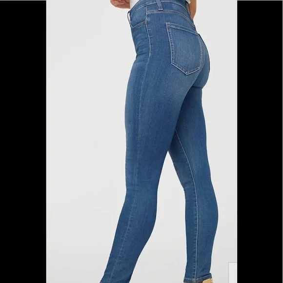Guess Jeans Guess Jeans High Wasted Skinny Blue Jeans